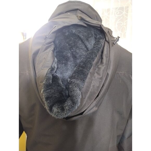 Moerdeng Hooded Fur-Lined Waterproof Snow Jacket M Ski Snowboard - Picture 6 of 9